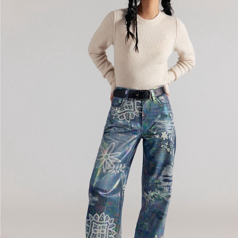 Free people Patterned Women's Jeans brand new size 31